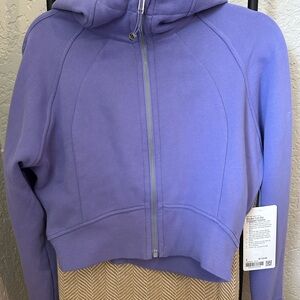 Women's Purple Hoodie Jacket